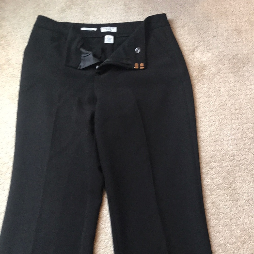Charter club classic fit black dress pant